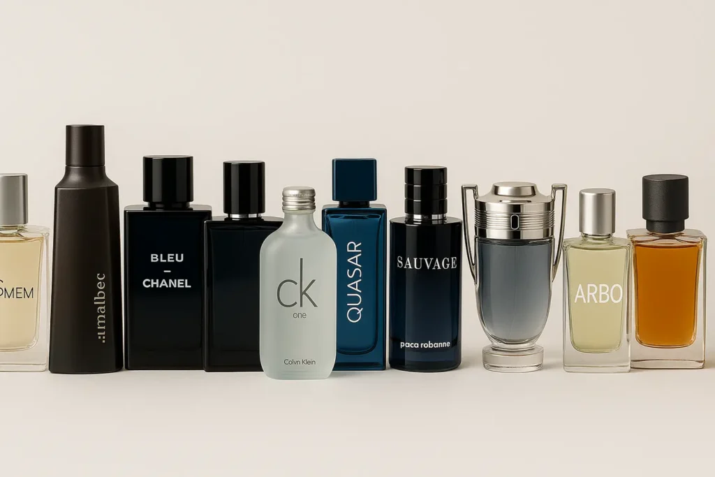 Os 10 perfumes masculinos mais vendidos no Brasil